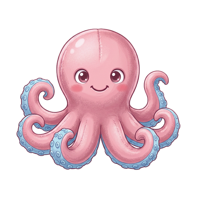 Happy octopus