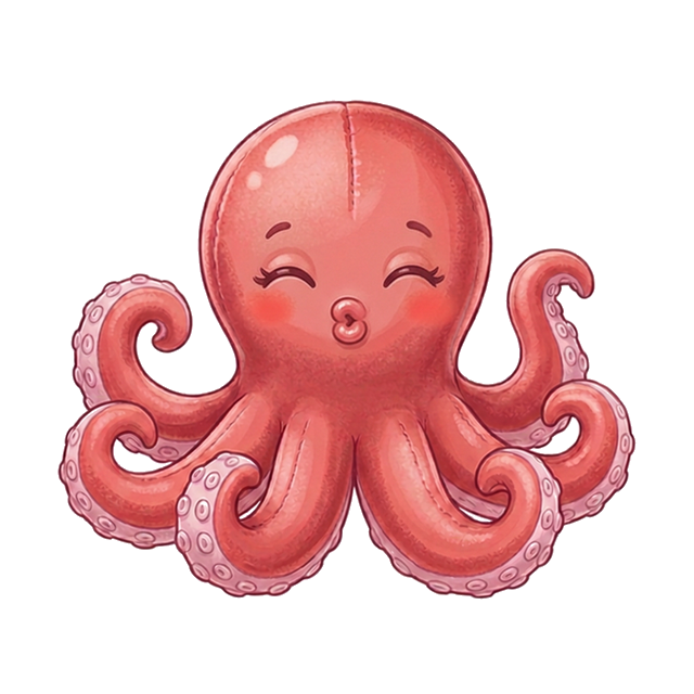 Loving octopus