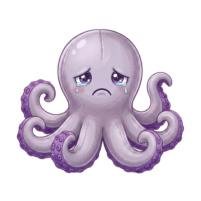 Sad octopus
